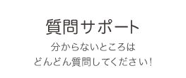 質問サポート