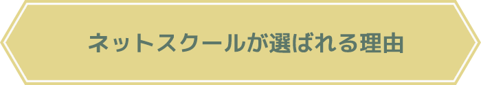 ネットスクールが選ばれる理由